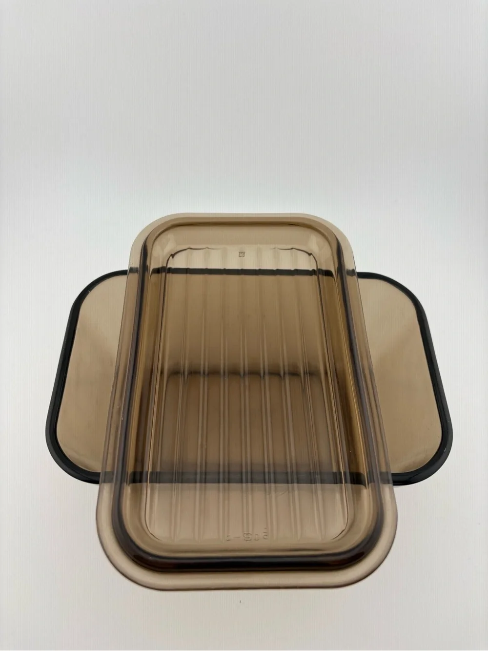 Pyrex Fireside 502-B 750ml Brown Glass Refrigerator Dish with Lid